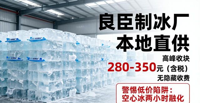 闵行良臣制冰厂_闵行降温冰块厂_降温冰块质量选择标准
